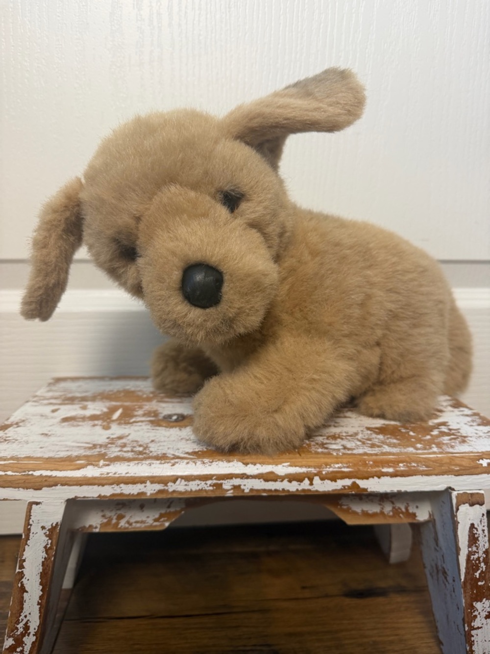 Vintage 1985 Applause Avanti Golden Retriever Puppy Plush Dog
